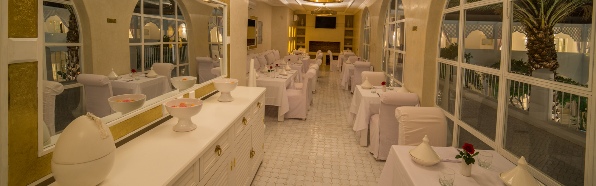 restaurant Riad Palais Blanc